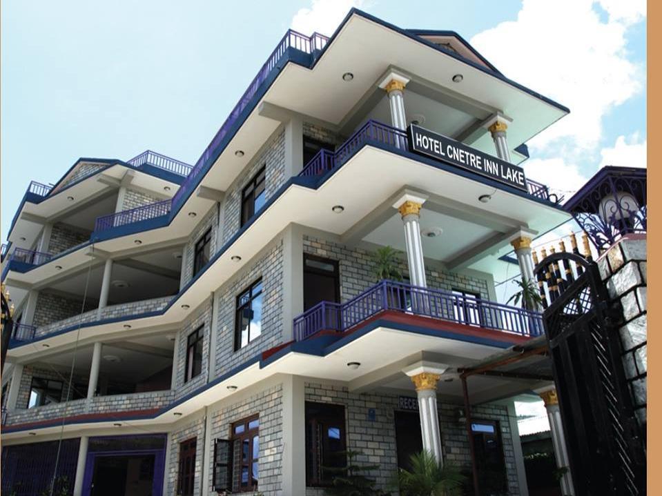 Hotel Center Lake Покхара Экстерьер фото